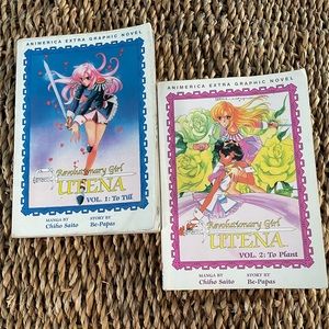 Revolutionary Girl Utena Vol 1 & 2 Graphic Novel